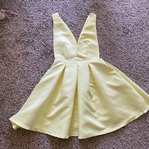 Yellow Tulip Front Aline dress - NEVER WORN
